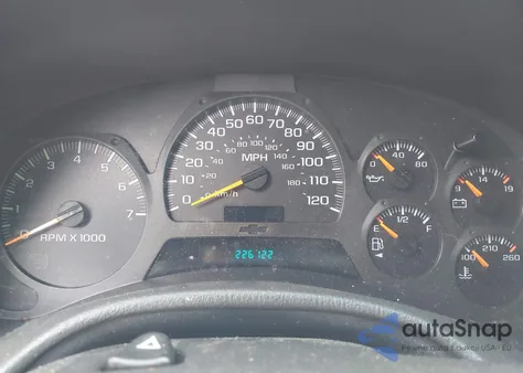 2002 Chevrolet Trailblazer Lt из США, поврежденный, VIN 1GNDS13S922358646